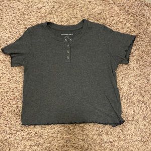Grey American Eagle Tee
